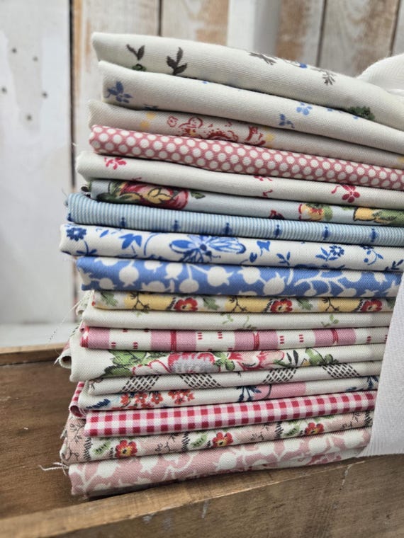 Milkwood...HALF YARD Bundle...Judy Newman of A Very Fine House...Devonstone Collection...19 prints