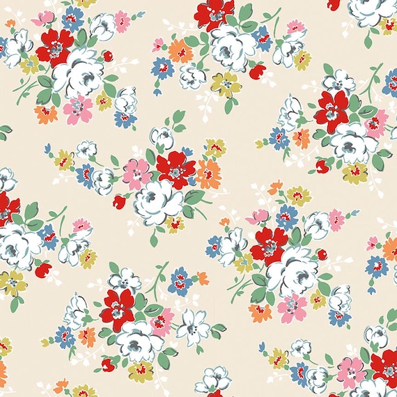 Cath Kidston Signature Collection...C18370-CREAM...Riley Blake Designs