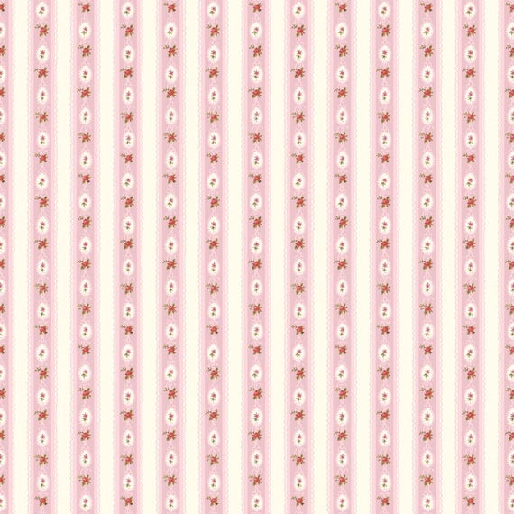 Charlotte...Y4615-42 Pink...Ribbon Stripe...Clothworks