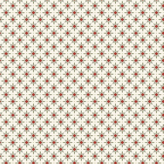 Christmas Greetings...C17666-CREAM...Sandy Gervais...Riley Blake Designs