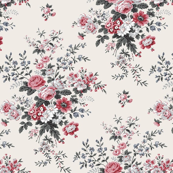 Audrey...Y4304-2 Light Cream...Clothworks