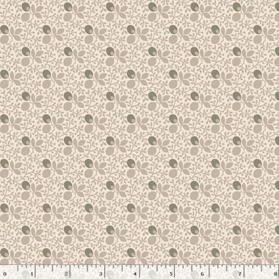 Flower Garden...R541205D CREAM...Berry Vine...Dolores Smith/Timeworn Toolbox...Marcus Fabrics