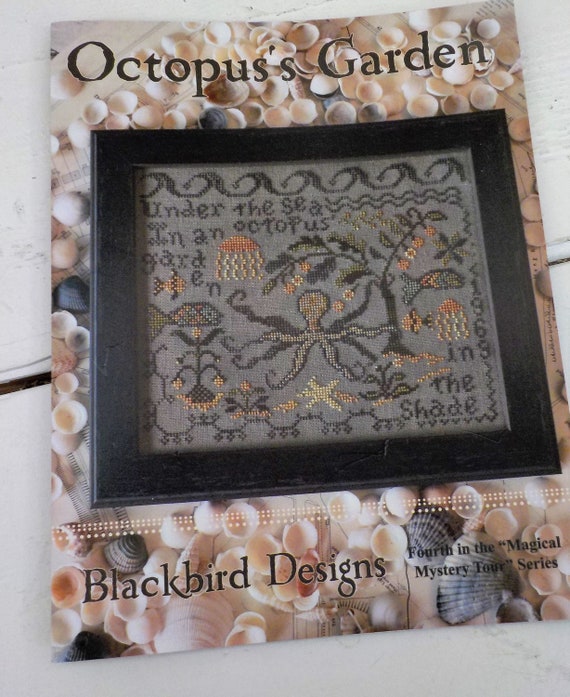 Octopus's Garden, "Magical Mystery Tour" Series #4, by Blackbird Designs...cross-stitch design