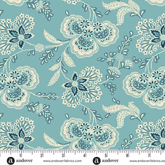 Lighthouse...A-1475-B...Splash...Allium...Edyta Sitar...Laundry Basket Quilts...Andover