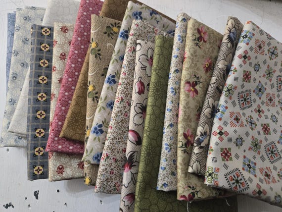 Dressing Gowns...FQ Bundle...Judie Rothermel...Marcus Fabrics...16 prints