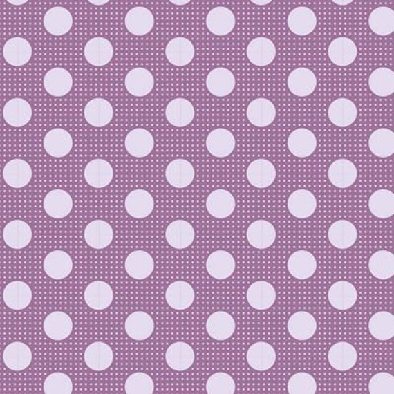 Tilda Medium Dots Lilac...a Tilda Basic designed by Tone Finnanger