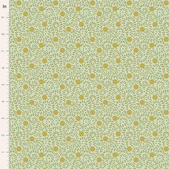 Sanctuary Daisydream Pistachio...a Tilda Collection designed by Tone Finnanger