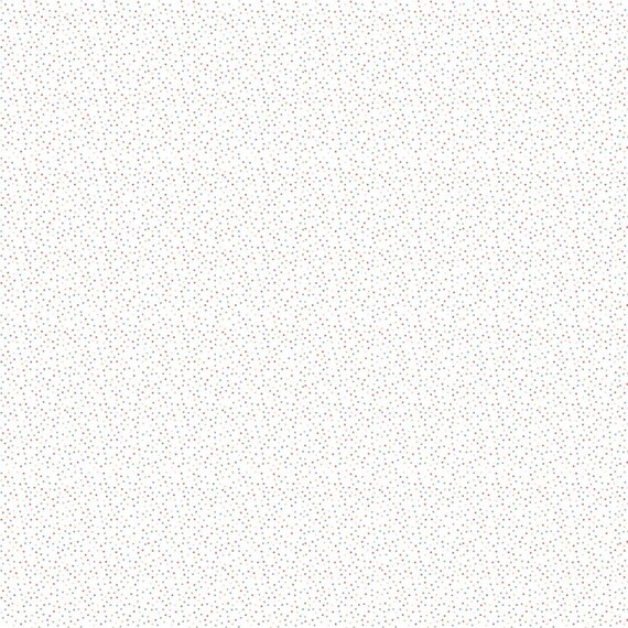 Country Confetti New White Marshmallow CC20190 by Poppie Cotton