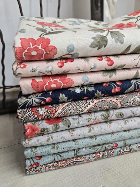 Daybreak...HALF Yard Bundle...3 Sisters...Moda Fabrics...10 prints