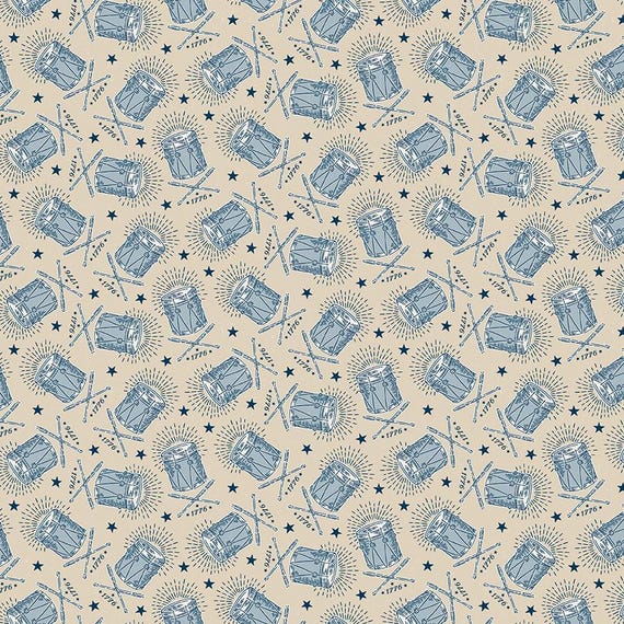 Independence...C17335-BEIGE...Riley Blake Designs