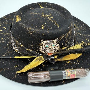 Splatter Fedora - Etsy display picture 3