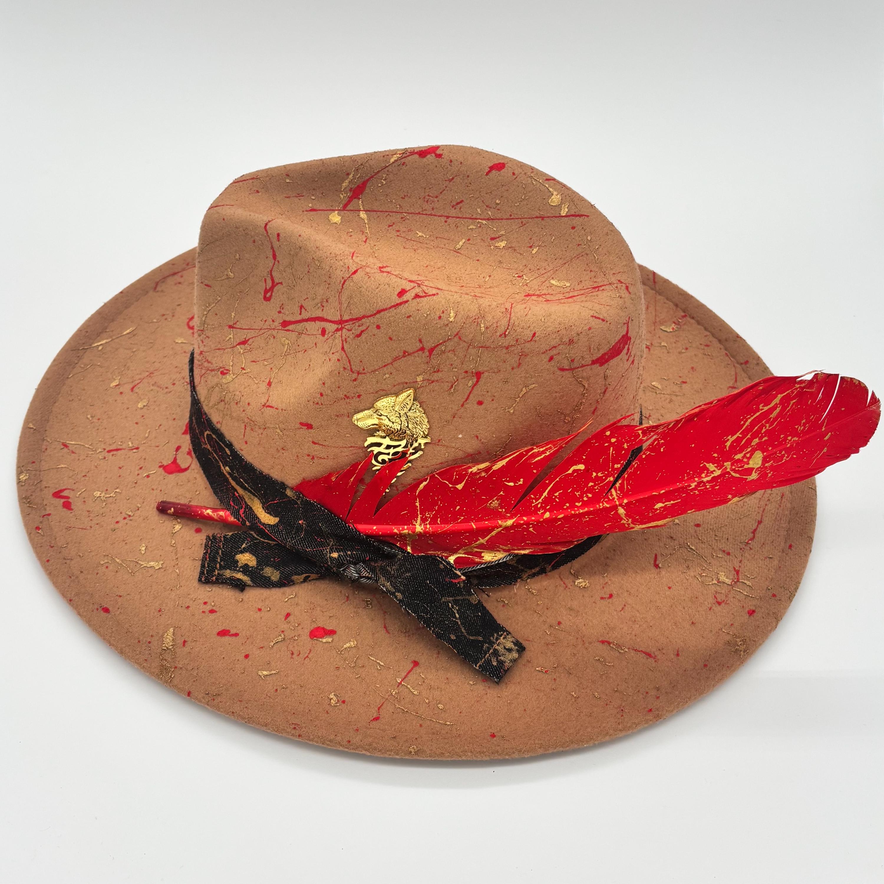 Splatter Fedora - Etsy display picture 3