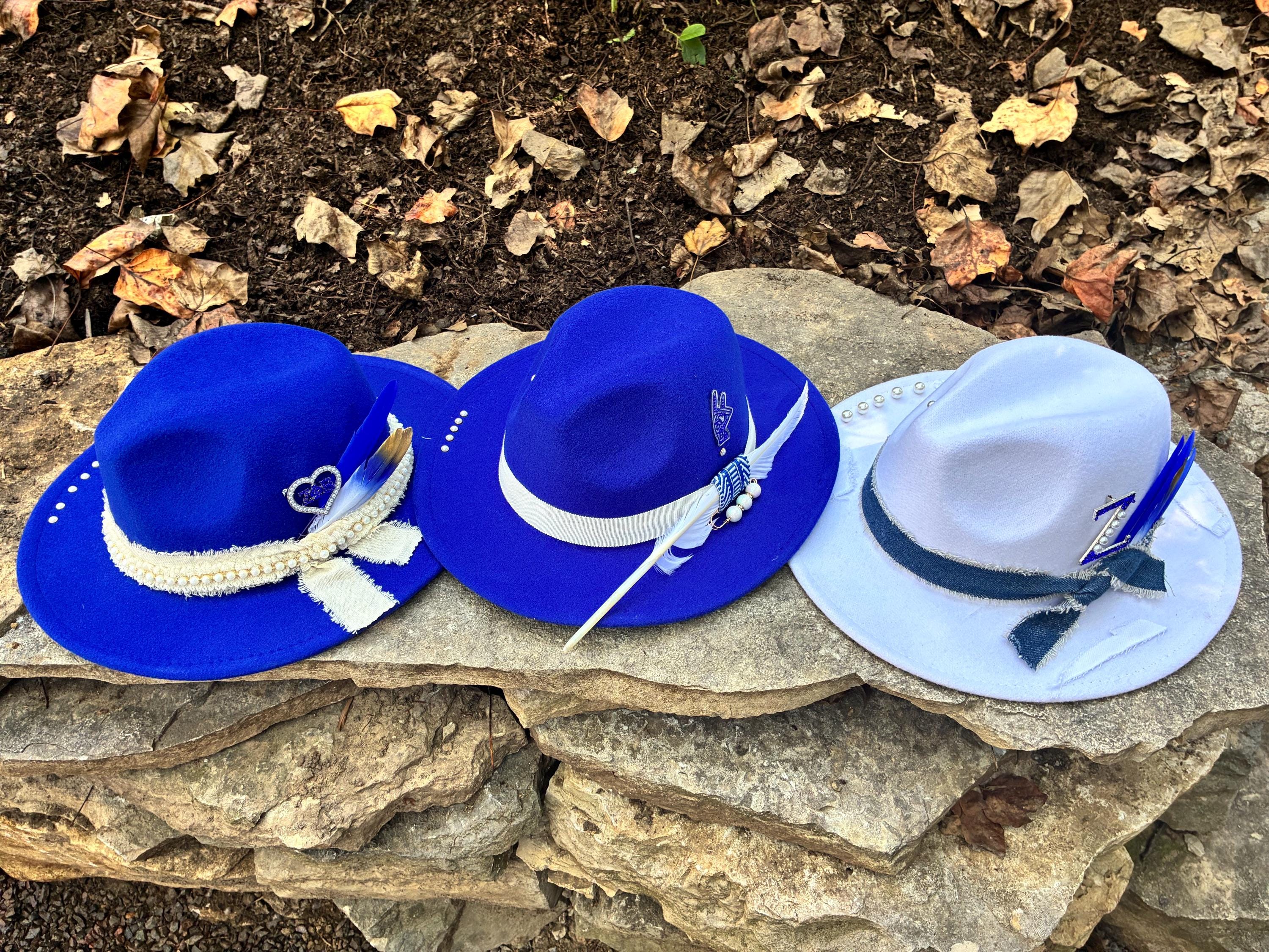 Royal Blue Fedora