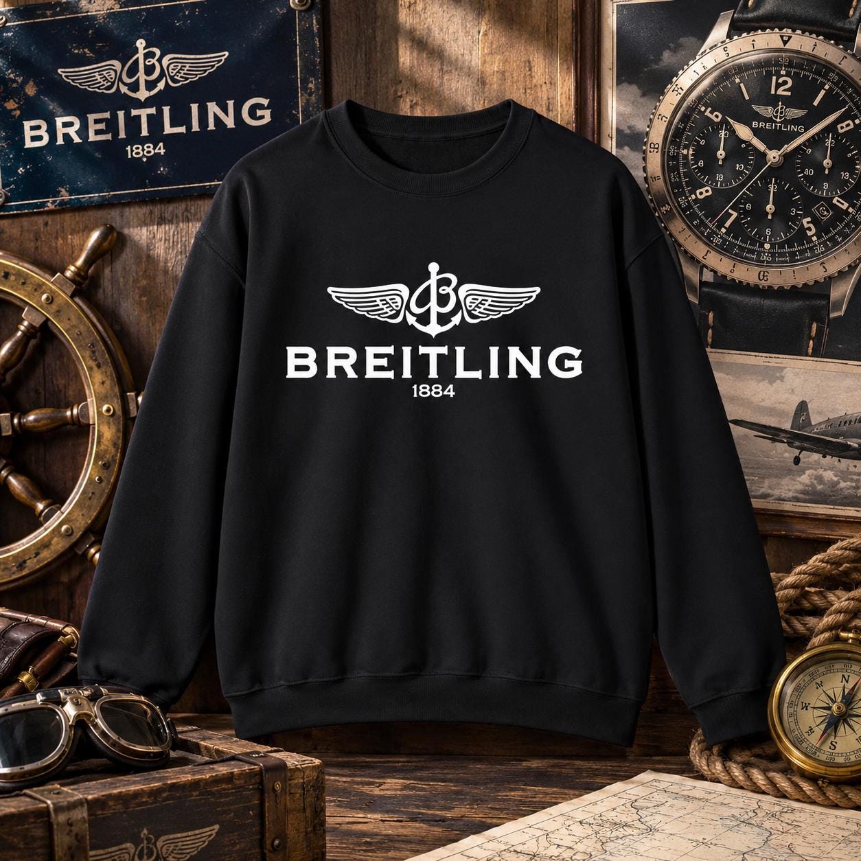 Vintage Rolex Sweatshirt - Etsy