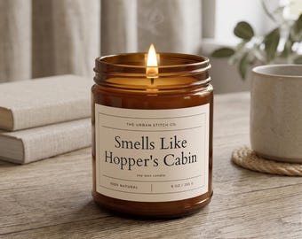Smells Like Hopper's Cabin Candle | Soy Candle