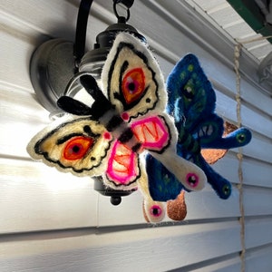 Custom Needle felted Monstrous Moth image 3