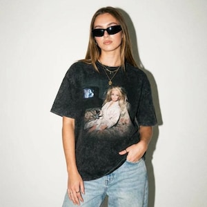 Funny Doll Meme Vintage Style Wine T-shirt, Acid Wash Distressed Tee, Retro Oversized Streetwear, 90s Inspired Shirt image 4