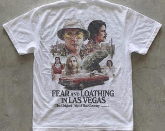 Fear and Loathing in Las Vegas Hitchhiker Mickey Movie Replica T