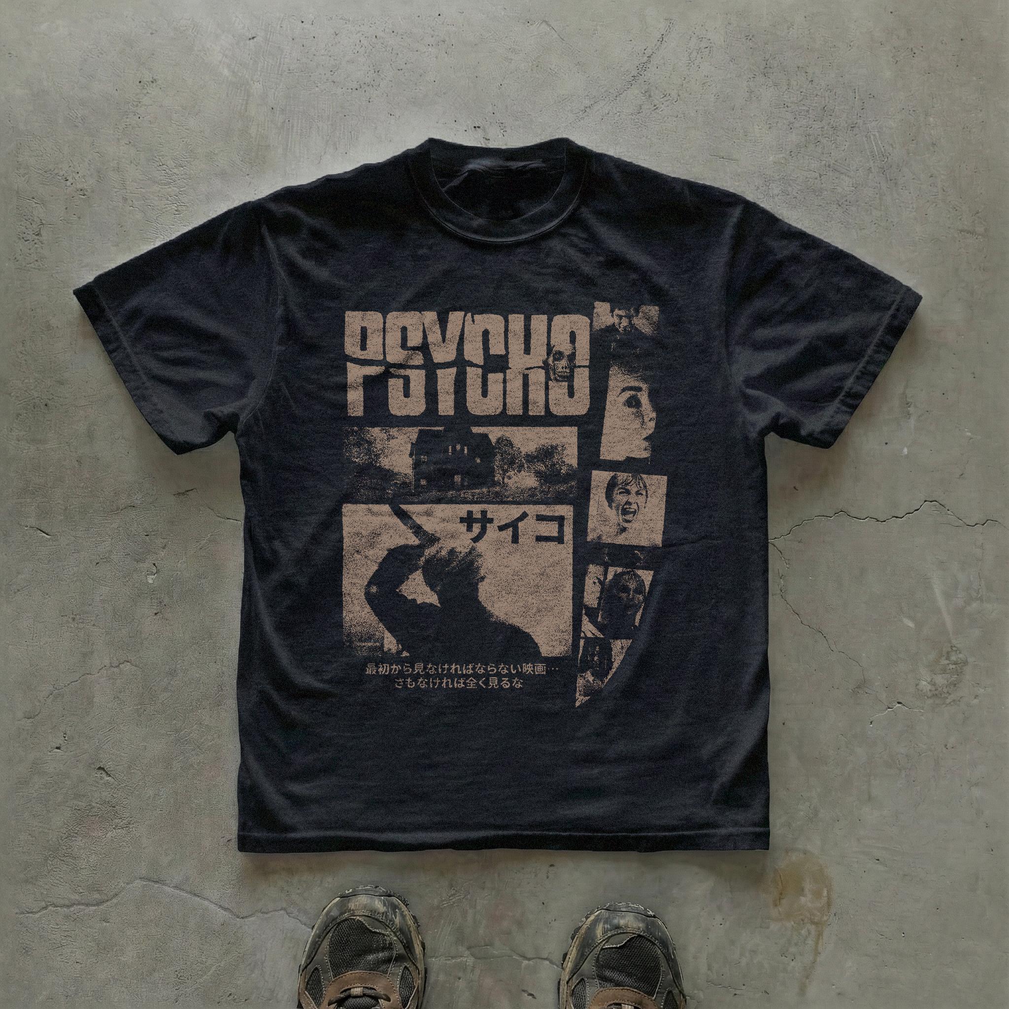 Psycho movie tshirt - Etsy 日本