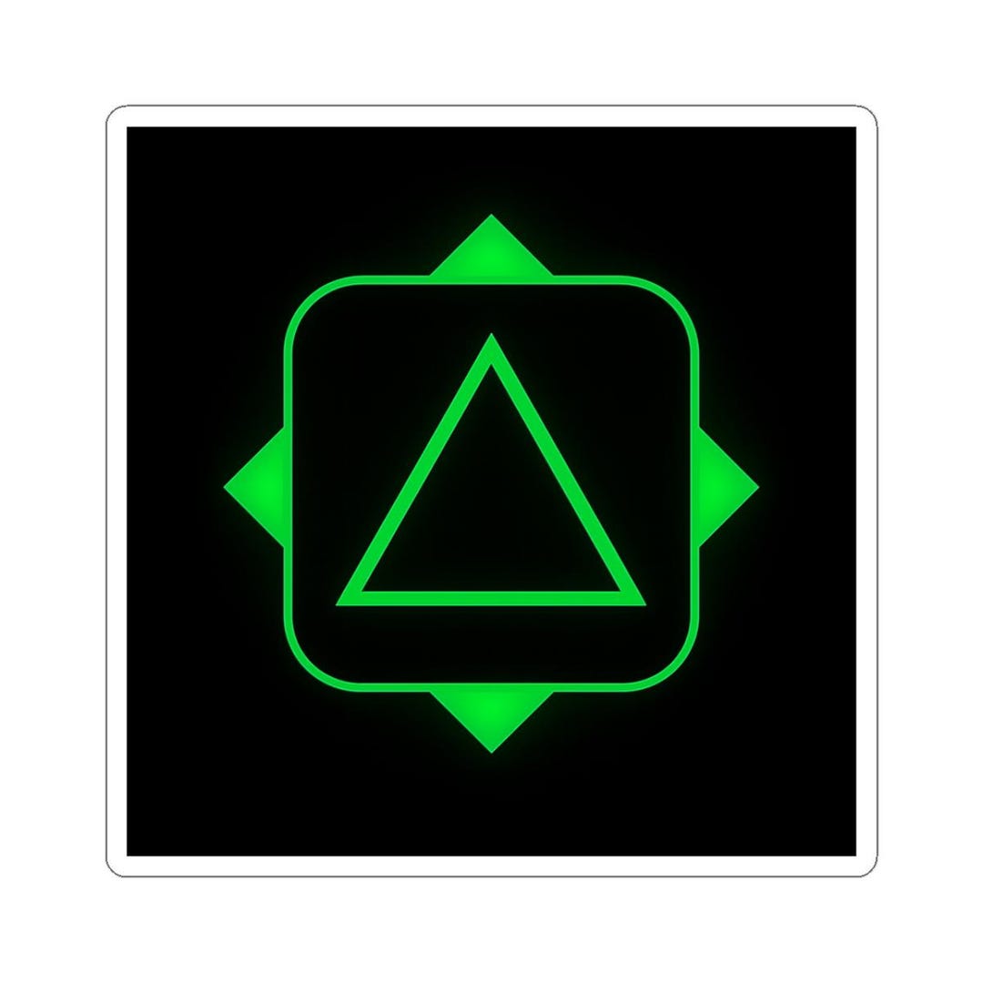 Acid Green Sticker - Etsy