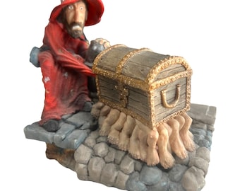 Clarecraft Discworld Rincewind and the Luggage DW25 Rare Early Retired Figure