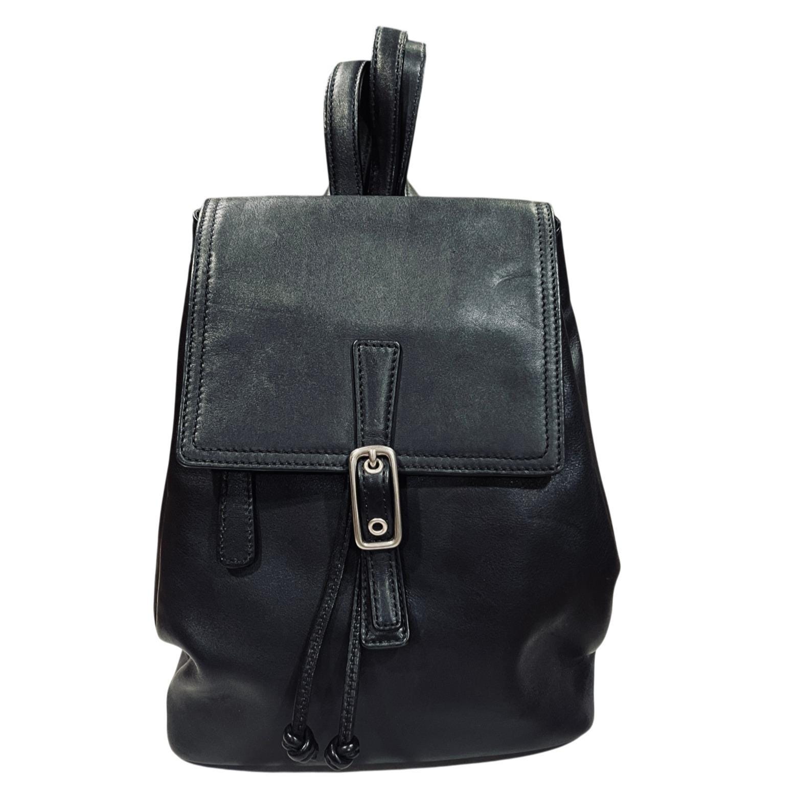Vintage Coach Black Backpack - Etsy display picture 1