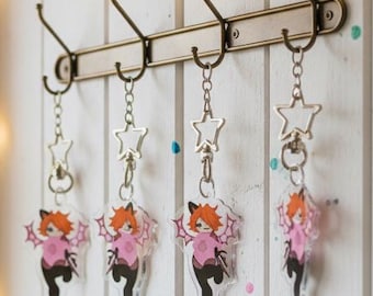 フォーサケン・プライド ツータイム 3.5インチ アクリルキーホルダー