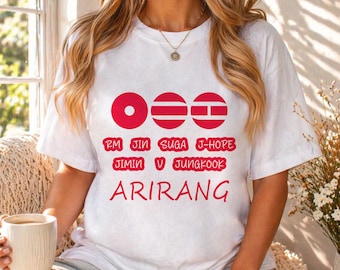 BTS Arirang Shirt, BTS K-Pop Concert 2026 T-Shirt, Bangtan 2026 Concert Shirt, Kpop Fan Shirt, , BTS World Tour Arirang Tee