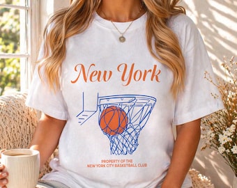 New York Basketball Shirt, 2026 Champions Shirt, Retro NY Finals Bound Tee, New York Basketball T-Shirt, Game day TShirt, NY Fan Gift