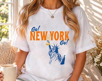 Go New York Go Basketball Fan T-Shirt, New York Sports Fan Gift, New York Basketball Shirt, 2026 Champions Shirt, Game day Shirt,NY Fan Gift