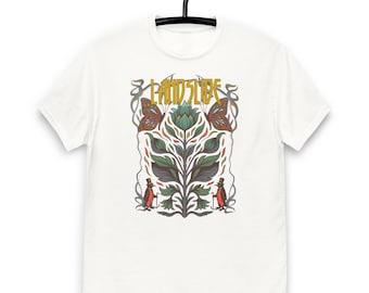 Vintage Erdrutsch T-Shirt, 70er Jahre Rock inspiriert T-Shirt, Retro Konzert Shirt, Boho Musik Liebhaber Top