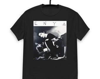 Enya Tee Singer T-shirt Band Shirt Wolf Pack Mother for The Celts