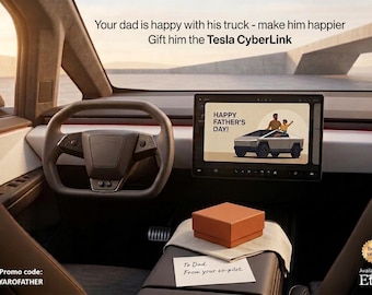 Tesla CyberLink: Integrated Garage Door Remote for Cybertruck (no subscription)