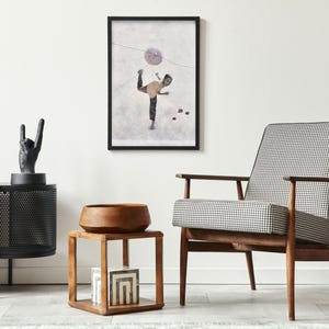 Fantastische Kunst, Moderne Kunst, Originalkunst, gerahmte Kunst, einzigartige Kunst, Wandkunst, Kunst über Kunst, Originalgemälde, Baseball-Kunstdruck, Junge, Kunst aus zerbrochenem Glas Bild 6
