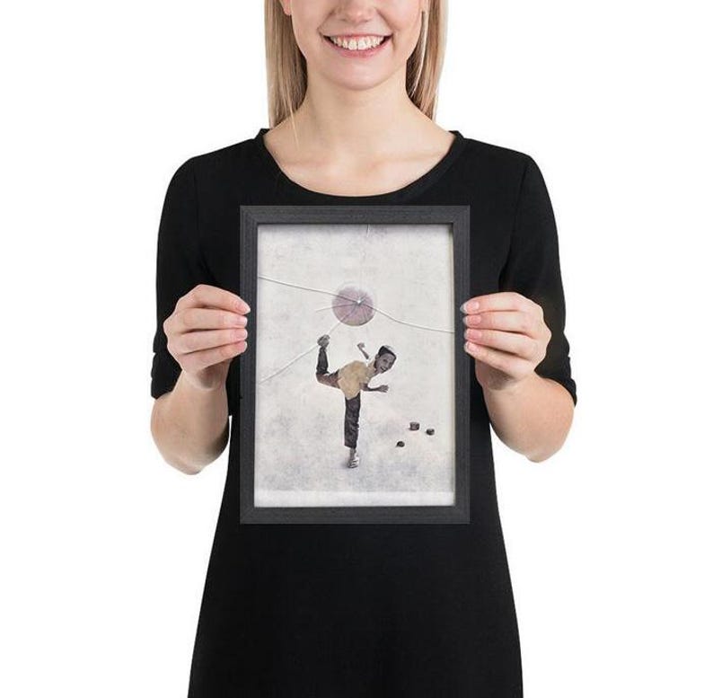 Fantastische Kunst, Moderne Kunst, Originalkunst, gerahmte Kunst, einzigartige Kunst, Wandkunst, Kunst über Kunst, Originalgemälde, Baseball-Kunstdruck, Junge, Kunst aus zerbrochenem Glas Bild 11