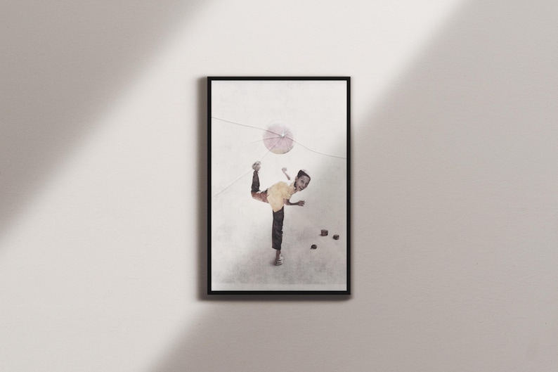 Fantastische Kunst, Moderne Kunst, Originalkunst, gerahmte Kunst, einzigartige Kunst, Wandkunst, Kunst über Kunst, Originalgemälde, Baseball-Kunstdruck, Junge, Kunst aus zerbrochenem Glas Bild 4