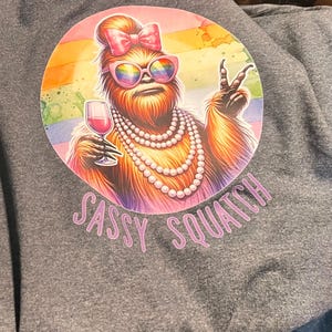 Bigfooot Sassy Squatch T-shirt