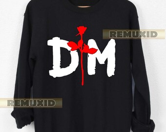 Vintage Depeche Mode Sweatshirt, Music Tee, Classic Rock Band, 80s Rock Band Shirt, Rock Music Shirt, Concert Wear, Retro Rock Shirt RX140