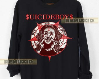 Suicideboys Sweatshirt, Band Merch Hoodie, Music Lover Gift, Graphic Pullover, Streetwear, Cozy Sweater, Fan Apparel, Unique Tee RX96