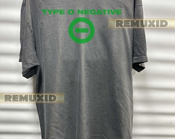 Maglietta della band Type O Negative, t-shirt goth vintage, t-shirt della band, top grafico goth nero, t-shirt della band punk, t-shirt gothic rock, Music Lover RX185