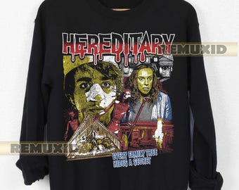 Vintage erbliches Horrorfilm-Sweatshirt, Horrorfilm-merch, Kult-Klassiker-Sweatshirt, Gruselfilm-Geschenk, Film-Liebhaber-Bekleidung RX68