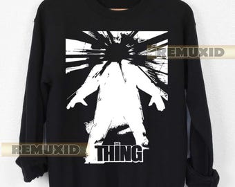 Vintage The Thing Movie Sweatshirt, Horror Film Sweatshirt, Retro Movie Merch, Classic Film Hoodie, Fan Gift, Graphic Sweater RX58