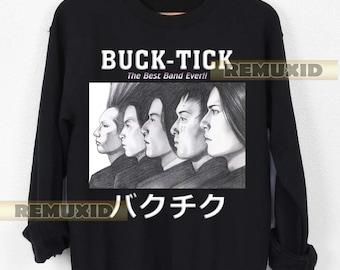 Vintage Buck-Tick sweatshirt, Japanese rock band crewneck, unisex fleece, Band Merch , Music Shirt, Trendy Shirt, Unisex Sweater RX128
