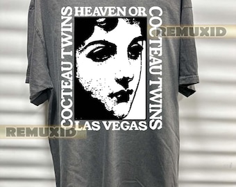 Vintage Cocteau Twins Shirt, Music Band T-Shirt, Vintage Style Tee, Retro Music Gift, Fan Apparel, Unisex Band Shirt, Retro Gift RX195