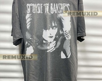 Maglietta Siouxsie and the Banshees, t-shirt goth band, t-shirt punk rock, t-shirt retro goth band, t-shirt punk, t-shirt unisex, t-shirt tour concerti RX163