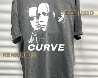 Curve Band shirt, retro tour tee, graphic tee, concert tee, rock band shirt, music graphic tee, concert tour shirt RX198