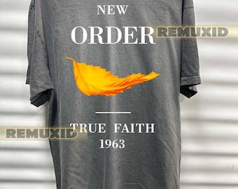 Vintage New Order t-shirt, classic band tee, Alternative Rock Tee, 90s Band Shirt, classic band shirt, Music Gift, 90s rock band tee RX210