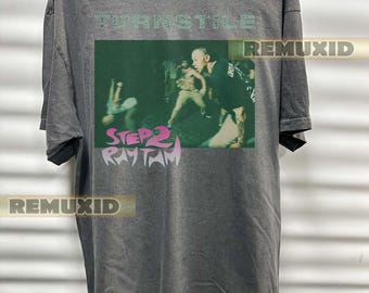 Turnstile band shirt, music tour shirt, 80s rock band tee, punk rock band tee, band tee, Music Lover, Concert Shirt, Tour Shirt RX153