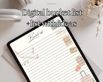 Travel Bucket List Journal: Adventure & Dream Planner (Printable)