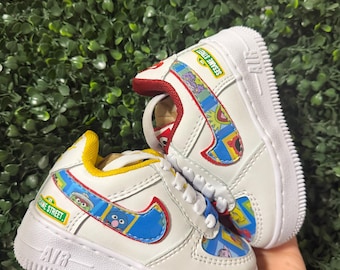Zapatos de Elmo y sus amigos para niños pequeños/niños